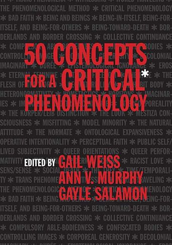 Cover of 50 Concepts for a Critical Phenomenology