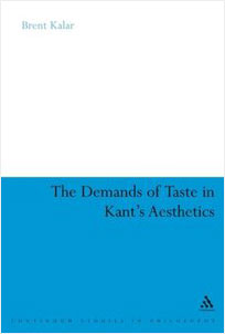 Cover of The Demands of Taste in Kant's Aesthetics